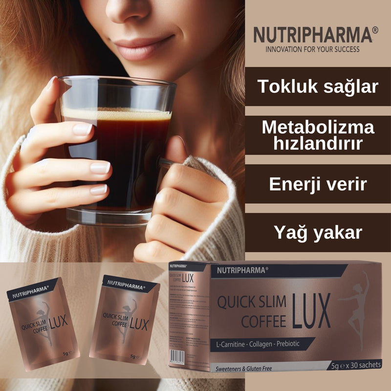 NUTRIPHARMA QUICK SLIM COFFEE LUX - Form Kahve