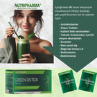 NUTRIPHARMA GREEN DETOX Super Foods, 30 saşe, Ananas Aromalı