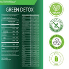 NUTRIPHARMA GREEN DETOX Super Foods, 30 saşe, Ananas Aromalı