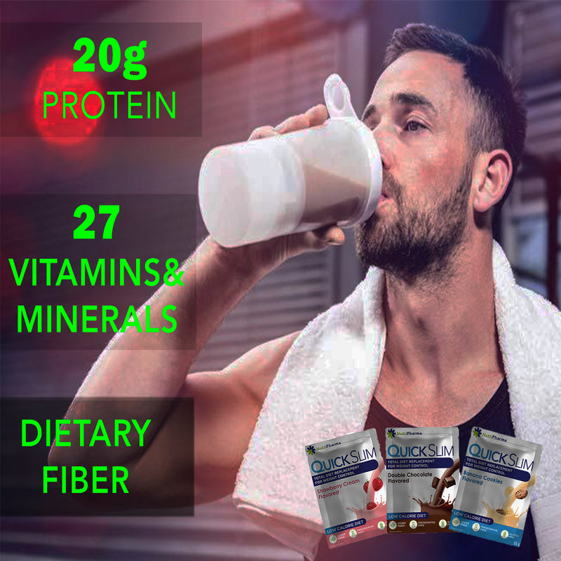 Quick Slim Öğün Yerine Geçen Shake - Avantajlı 6 kutu