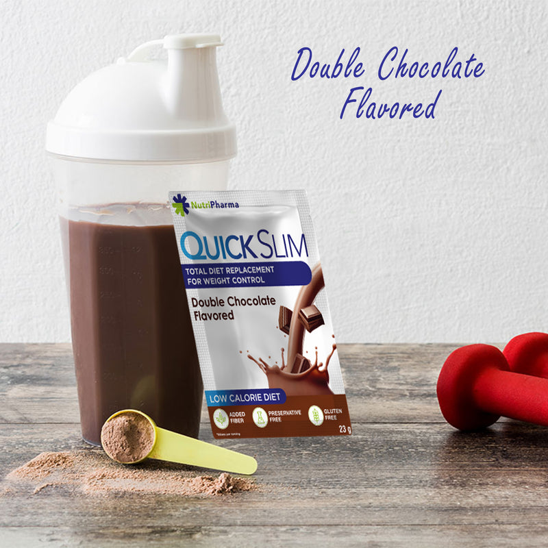 DOUBLE CHOCOLATE FLAVORED QUICK SLIM-SHAKER GIFT